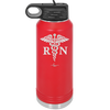 RN Caduceus Nursing - Laser Engraved Stainless Steel Drinkware - 1275 -