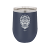 Sugar Skull - Laser Engraved Stainless Steel Drinkware - 1278 -