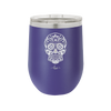 Sugar Skull - Laser Engraved Stainless Steel Drinkware - 1278 -