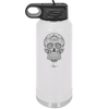 Sugar Skull - Laser Engraved Stainless Steel Drinkware - 1278 -