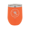 It's 420 Somewhere with Clock - Laser Engraved Stainless Steel Drinkware - 1282 -