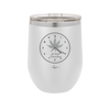 It's 420 Somewhere with Clock - Laser Engraved Stainless Steel Drinkware - 1282 -