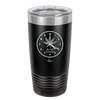 It's 420 Somewhere with Clock - Laser Engraved Stainless Steel Drinkware - 1282 -