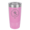 It's 420 Somewhere with Clock - Laser Engraved Stainless Steel Drinkware - 1282 -
