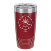 It's 420 Somewhere with Clock - Laser Engraved Stainless Steel Drinkware - 1282 -
