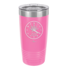 It's 420 Somewhere with Clock - Laser Engraved Stainless Steel Drinkware - 1282 -