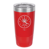 It's 420 Somewhere with Clock - Laser Engraved Stainless Steel Drinkware - 1282 -