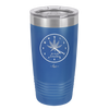 It's 420 Somewhere with Clock - Laser Engraved Stainless Steel Drinkware - 1282 -