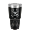 It's 420 Somewhere with Clock - Laser Engraved Stainless Steel Drinkware - 1282 -