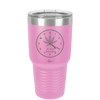 It's 420 Somewhere with Clock - Laser Engraved Stainless Steel Drinkware - 1282 -