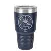 It's 420 Somewhere with Clock - Laser Engraved Stainless Steel Drinkware - 1282 -