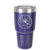 It's 420 Somewhere with Clock - Laser Engraved Stainless Steel Drinkware - 1282 -