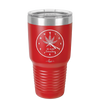It's 420 Somewhere with Clock - Laser Engraved Stainless Steel Drinkware - 1282 -