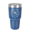 It's 420 Somewhere with Clock - Laser Engraved Stainless Steel Drinkware - 1282 -