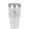 It's 420 Somewhere with Clock - Laser Engraved Stainless Steel Drinkware - 1282 -