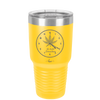 It's 420 Somewhere with Clock - Laser Engraved Stainless Steel Drinkware - 1282 -