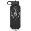 It's 420 Somewhere with Clock - Laser Engraved Stainless Steel Drinkware - 1282 -