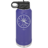 It's 420 Somewhere with Clock - Laser Engraved Stainless Steel Drinkware - 1282 -