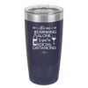 It's Not Drinking Alone if You're Social Distancing - Laser Engraved Stainless Steel Drinkware - 1291 -