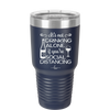 It's Not Drinking Alone if You're Social Distancing - Laser Engraved Stainless Steel Drinkware - 1291 -
