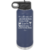 It's Not Drinking Alone if You're Social Distancing - Laser Engraved Stainless Steel Drinkware - 1291 -