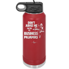 Don't Judge Me they are My Business Pajamas - Laser Engraved Stainless Steel Drinkware - 1296 -