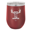 Beer Hunter - Laser Engraved Stainless Steel Drinkware - 1297 -