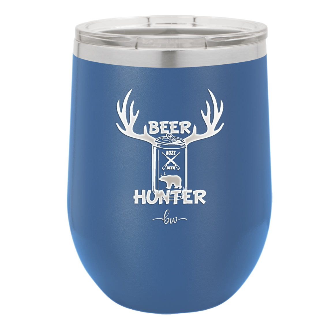 Beer Hunter - Laser Engraved Stainless Steel Drinkware - 1297 -