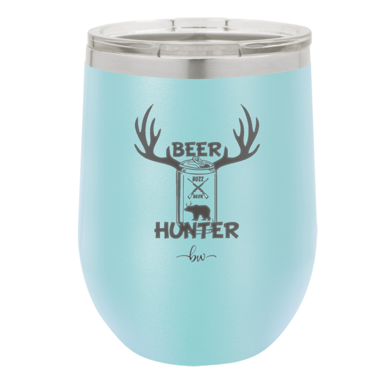 Beer Hunter - Laser Engraved Stainless Steel Drinkware - 1297 -