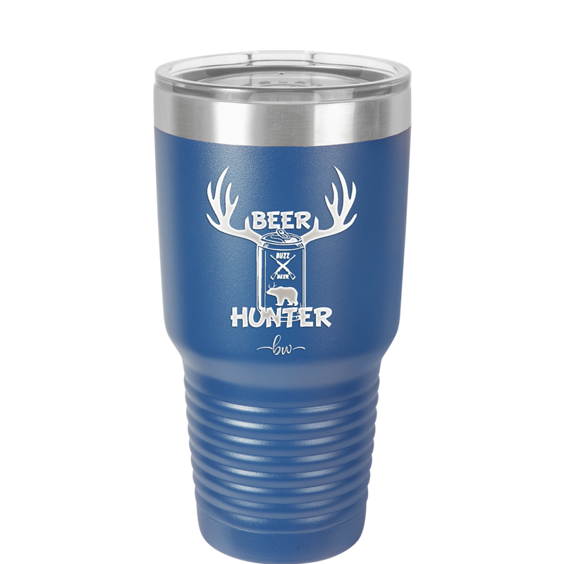 Beer Hunter - Laser Engraved Stainless Steel Drinkware - 1297 -