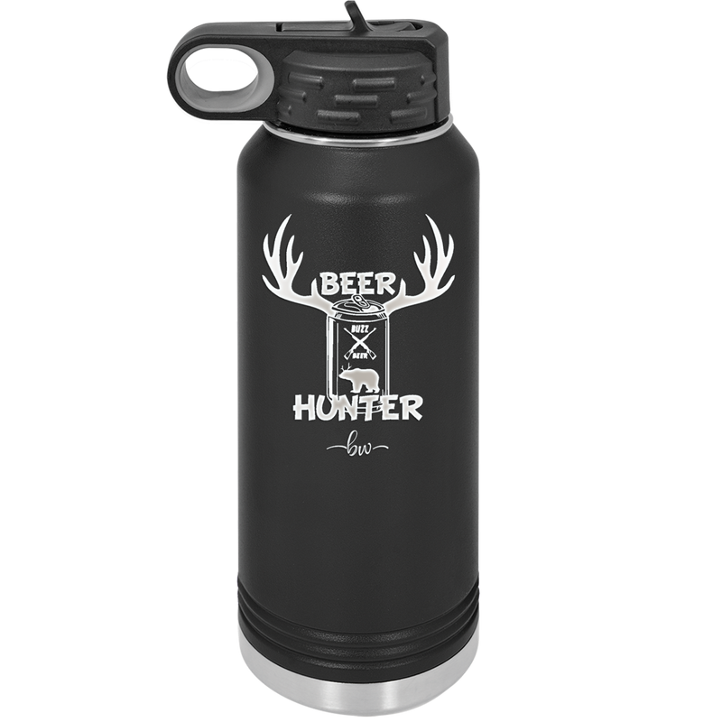 Beer Hunter - Laser Engraved Stainless Steel Drinkware - 1297 -