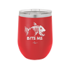 Bite Me Fish Bone - Laser Engraved Stainless Steel Drinkware - 1299 -