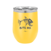 Bite Me Fish Bone - Laser Engraved Stainless Steel Drinkware - 1299 -