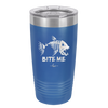 Bite Me Fish Bone - Laser Engraved Stainless Steel Drinkware - 1299 -