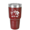 Bite Me Fish Bone - Laser Engraved Stainless Steel Drinkware - 1299 -