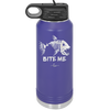 Bite Me Fish Bone - Laser Engraved Stainless Steel Drinkware - 1299 -