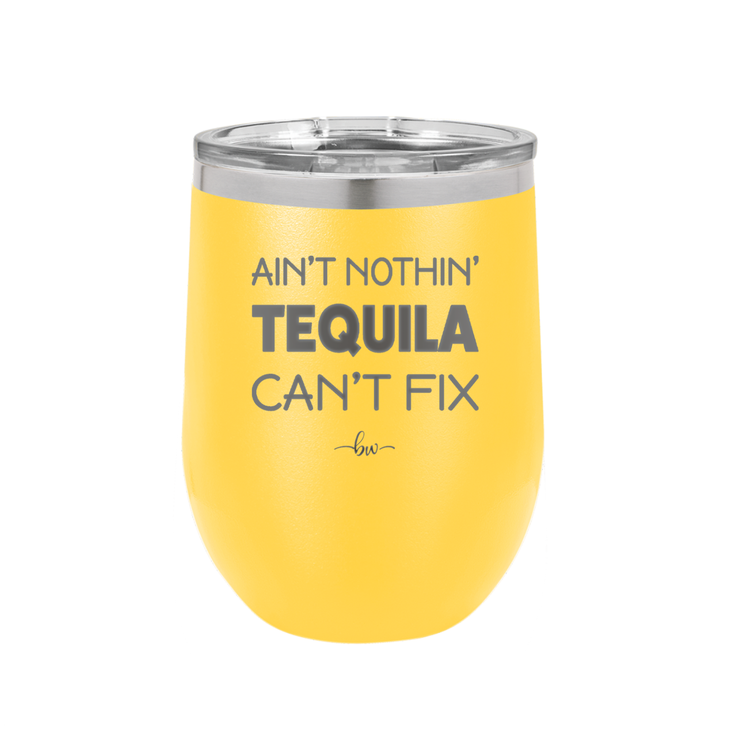 Ain't Nothin Tequila Can't Fix - Laser Engraved Stainless Steel Drinkware - 1305 -
