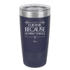 I Drink Because I Know Things - Laser Engraved Stainless Steel Drinkware - 1319 -