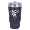 Fresh Outta Flying Fucks to Give - Laser Engraved Stainless Steel Drinkware - 1322 -