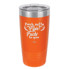Fresh Outta Flying Fucks to Give - Laser Engraved Stainless Steel Drinkware - 1322 -