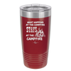 What Happens at the Campfire Stays at the Campfire - Laser Engraved Stainless Steel Drinkware - 1329 -