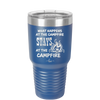 What Happens at the Campfire Stays at the Campfire - Laser Engraved Stainless Steel Drinkware - 1329 -