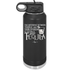 The Difference Between Tequila and Your Opinion is I Actually Want Tequila - Laser Engraved Stainless Steel Drinkware - 1342 -