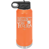 The Difference Between Tequila and Your Opinion is I Actually Want Tequila - Laser Engraved Stainless Steel Drinkware - 1342 -