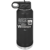 The Difference Between Whiskey and Your Opinion is I Actually Want Whiskey - Laser Engraved Stainless Steel Drinkware - 1343 -