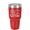 The Difference Between Coffee and Your Opinion is I Actually Want Coffee - Laser Engraved Stainless Steel Drinkware - 1346 -