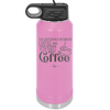 The Difference Between Coffee and Your Opinion is I Actually Want Coffee - Laser Engraved Stainless Steel Drinkware - 1346 -