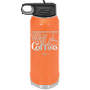 The Difference Between Coffee and Your Opinion is I Actually Want Coffee - Laser Engraved Stainless Steel Drinkware - 1346 -