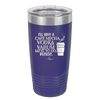 I'll Have A Cafe Mocha Vodka Valium Latte to Go Please - Laser Engraved Stainless Steel Drinkware - 1347 -