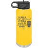 I'll Have A Cafe Mocha Vodka Valium Latte to Go Please - Laser Engraved Stainless Steel Drinkware - 1347 -